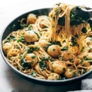 Garlic Herb Spaghetti加烤鸡排加拉面